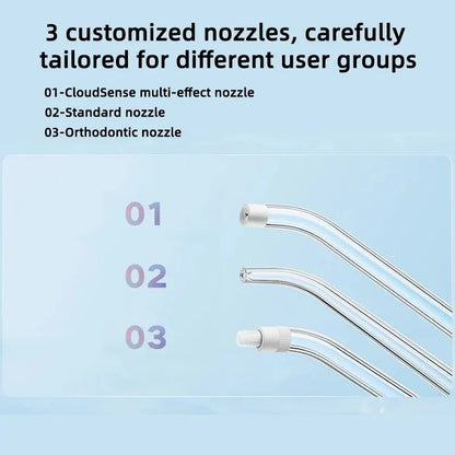 Xiaomi Mijia Electric Oral Irrigator F300 Dental Water Jet Portable Powerful Pick Flosser Teeth Whitening Cleaner Mouth Cleaning